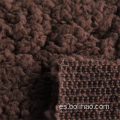 Un lado 100% poliéster Sherpa Fleece Fabric